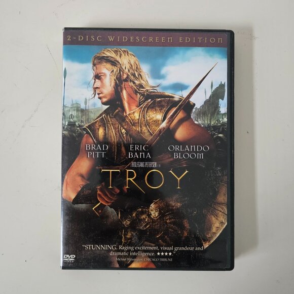 Troy DVD 2004 Widescreen 2 Disc Special - Brad Pitt, Eric Bana, Orlando Bloom - Picture 1 of 5